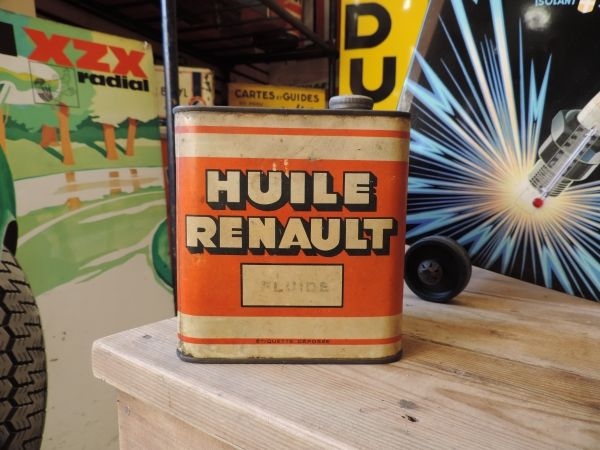 Bidon d'huile Huile Renault