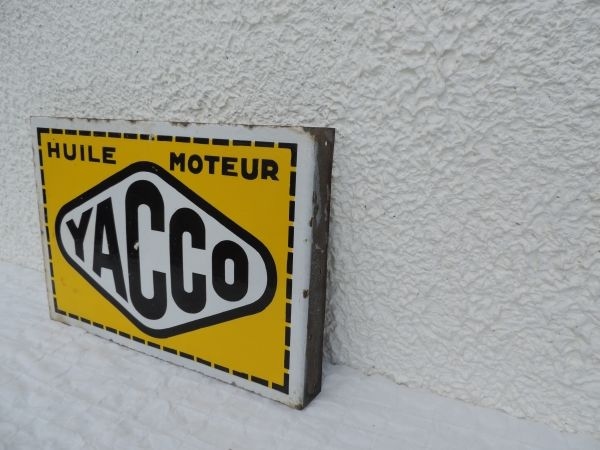 PLaque émaillée YACCO