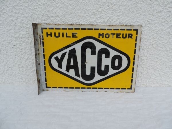 PLaque émaillée YACCO