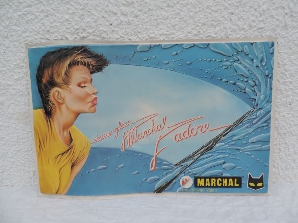 Affiche publicitaire MARCHAL