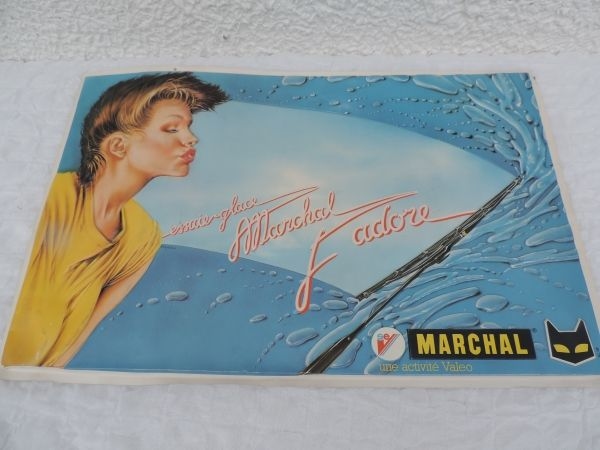 Affiche publicitaire MARCHAL
