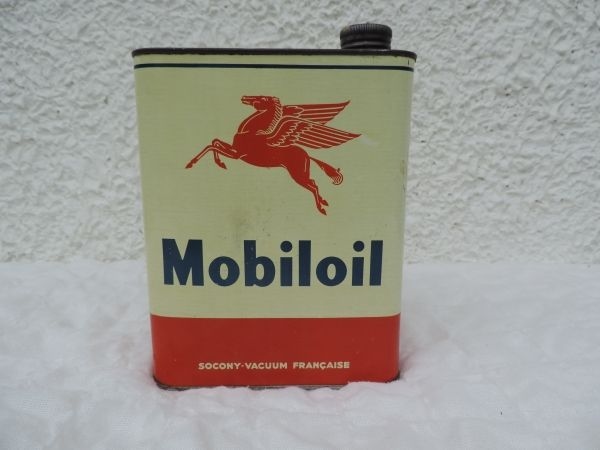Bidon d'huile MOBILOIL