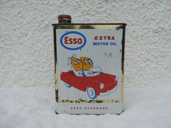 Bidon d'huile ESSO