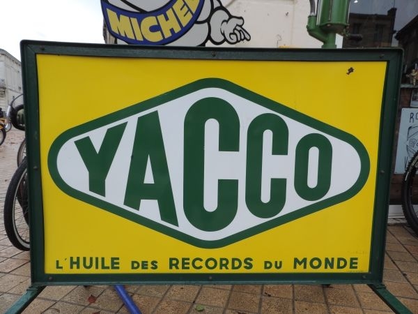 Plaque émaillée YACCO