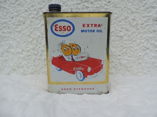 Bidon d'huile ESSO