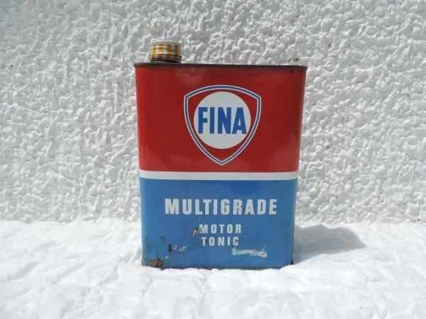 Bidon d'huile FINA
