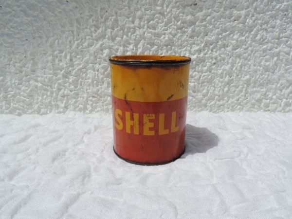 Pot de graisse SHELL