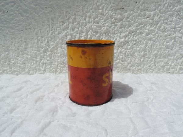 Pot de graisse SHELL