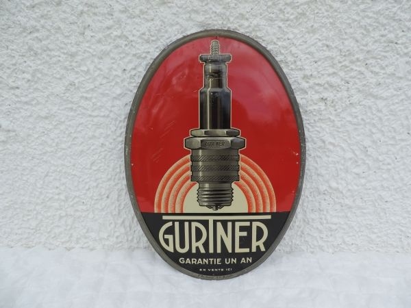 Tole publicitaire GURTNER