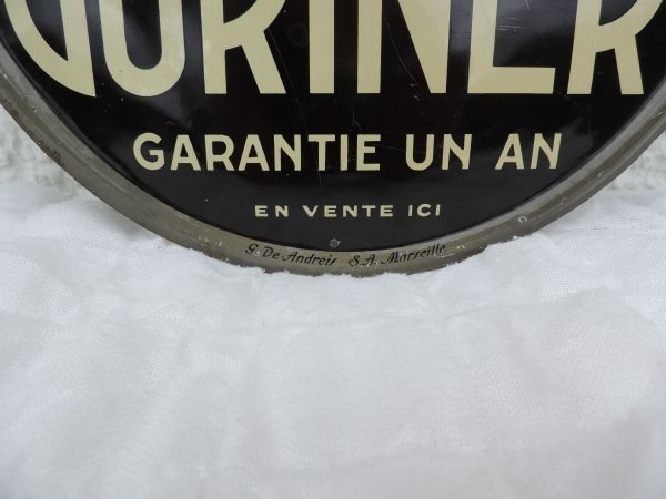 Tole publicitaire GURTNER