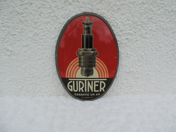 Tole publicitaire GURTNER