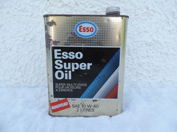 Bidon d'huile ESSO
