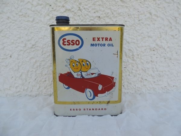 Bidon d'huile ESSO