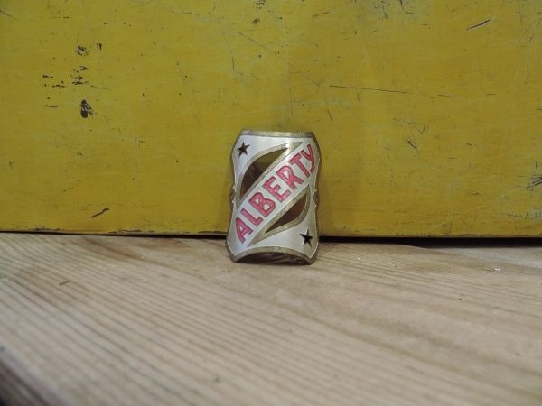 Insigne de vélo ALBERTY