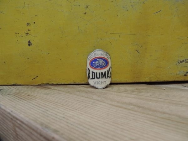 Insigne de vélo R.DUMAS