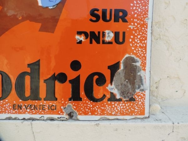 Plaque émaillée Goodrich