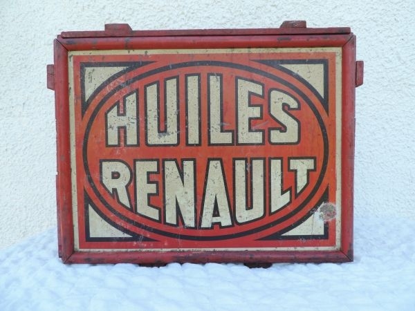 Caisse Huiles Renault
