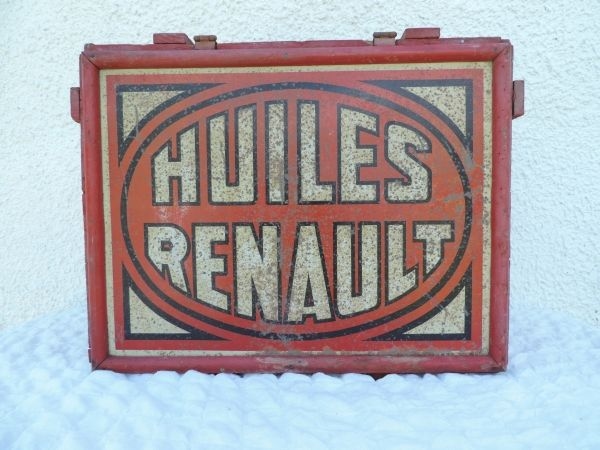 Caisse Huiles Renault