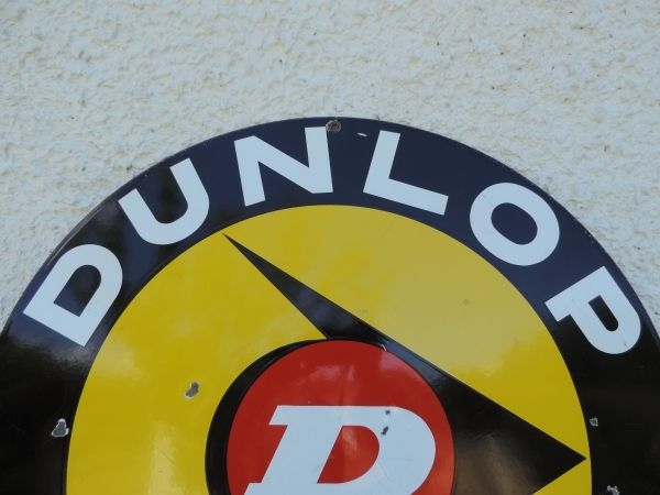 Plaque émaillée DUNLOP