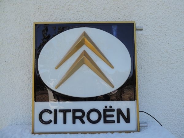 Enseigne lumineuse CITROEN