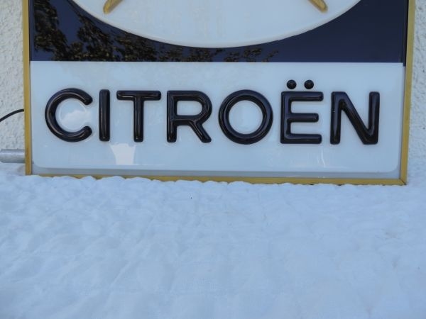 Enseigne lumineuse CITROEN