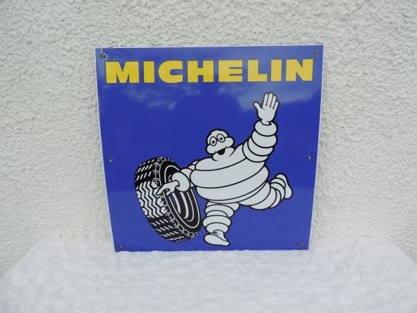 Plaque émaillée MICHELIN