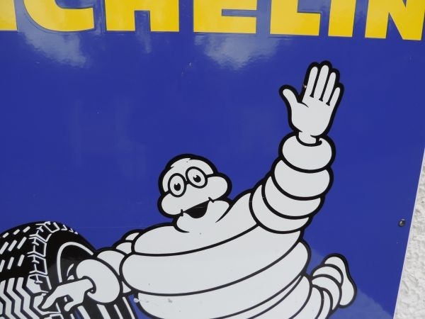 Plaque émaillée MICHELIN
