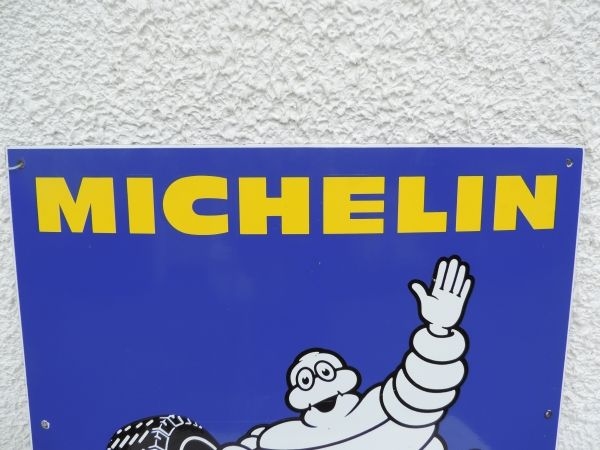 Plaque émaillée MICHELIN