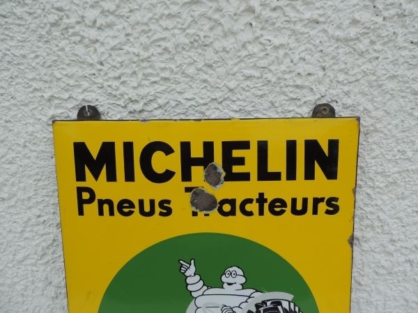 Plaque émaillée MICHELIN