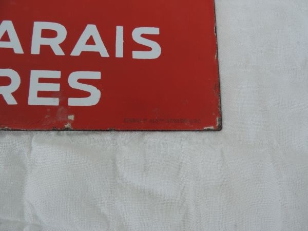 Plaque émaillée OLAZUR
