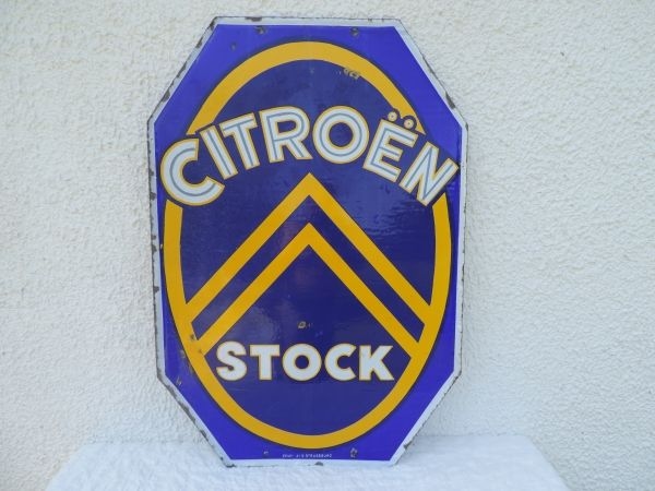 Plaque émaillée CITROEN