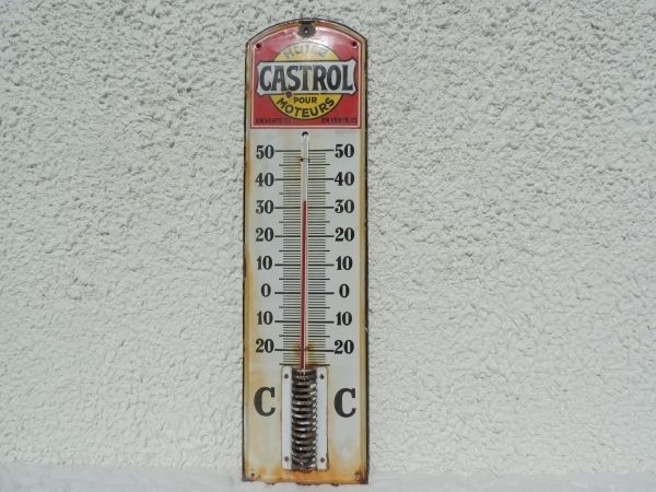 Plaque émaillée CASTROL