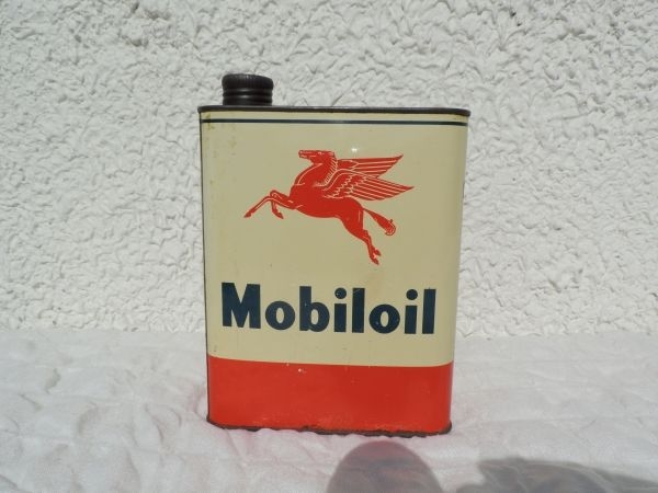 Bidon d'huile MOBILOIL