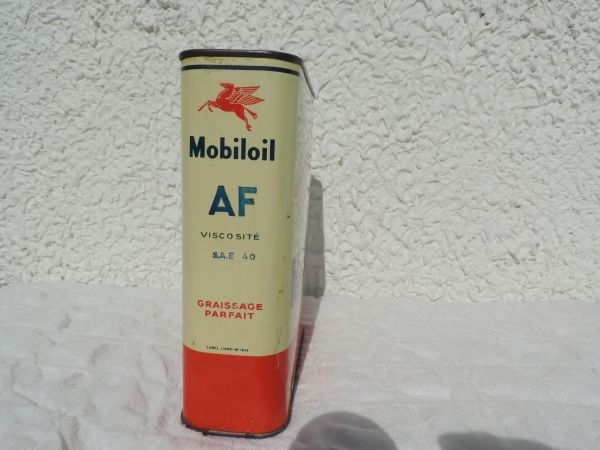 Bidon d'huile MOBILOIL