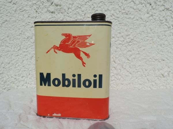 Bidon d'huile MOBILOIL