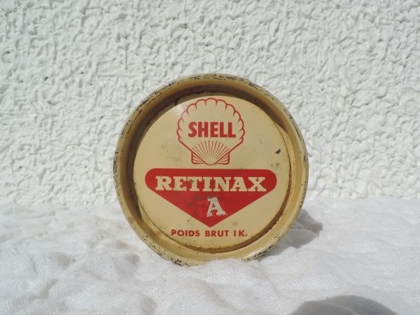 Pot de graisse SHELL