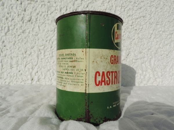Pot de graisse CASTROL