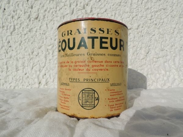 Pot de graisse EQUATEUR