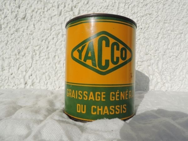 Pot de graisse YACCO