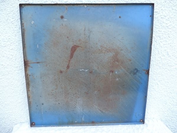 Plaque émaillée FINA