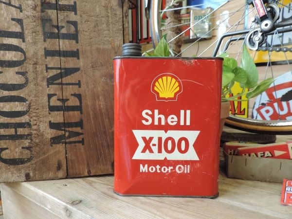 Bidon d'huile SHELL