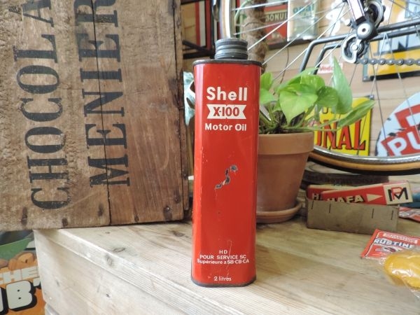 Bidon d'huile SHELL
