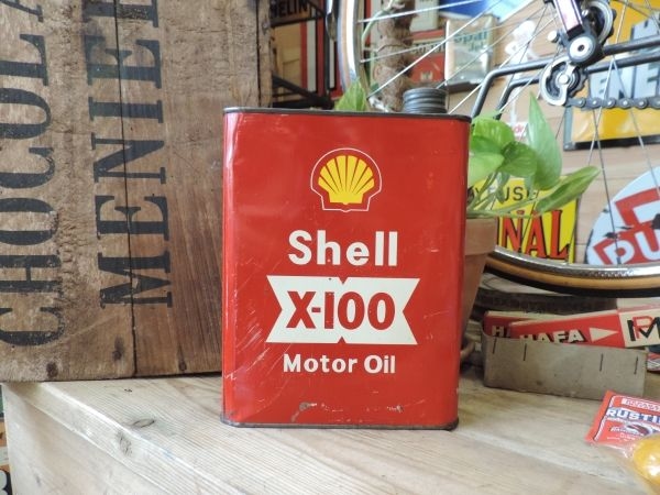 Bidon d'huile SHELL