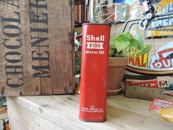 Bidon d'huile SHELL