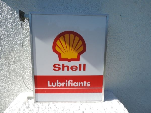 Enseigne lumineuse SHELL