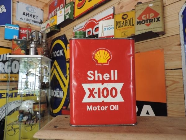 Bidon d'huile SHELL