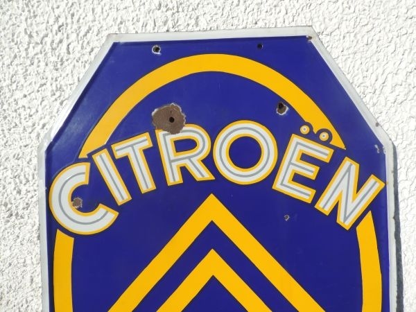 Plaque émaillée CITROEN
