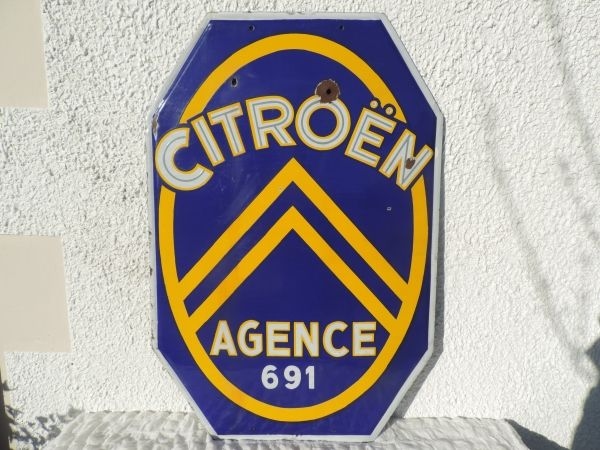 Plaque émaillée CITROEN