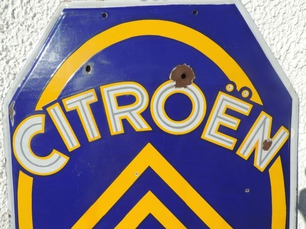 Plaque émaillée CITROEN