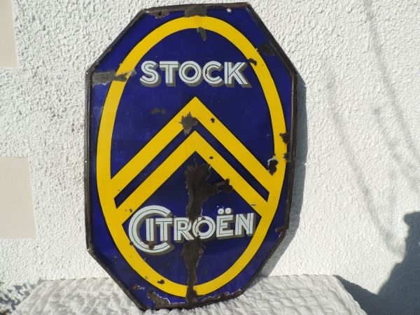 Plaque émaillée CITROEN